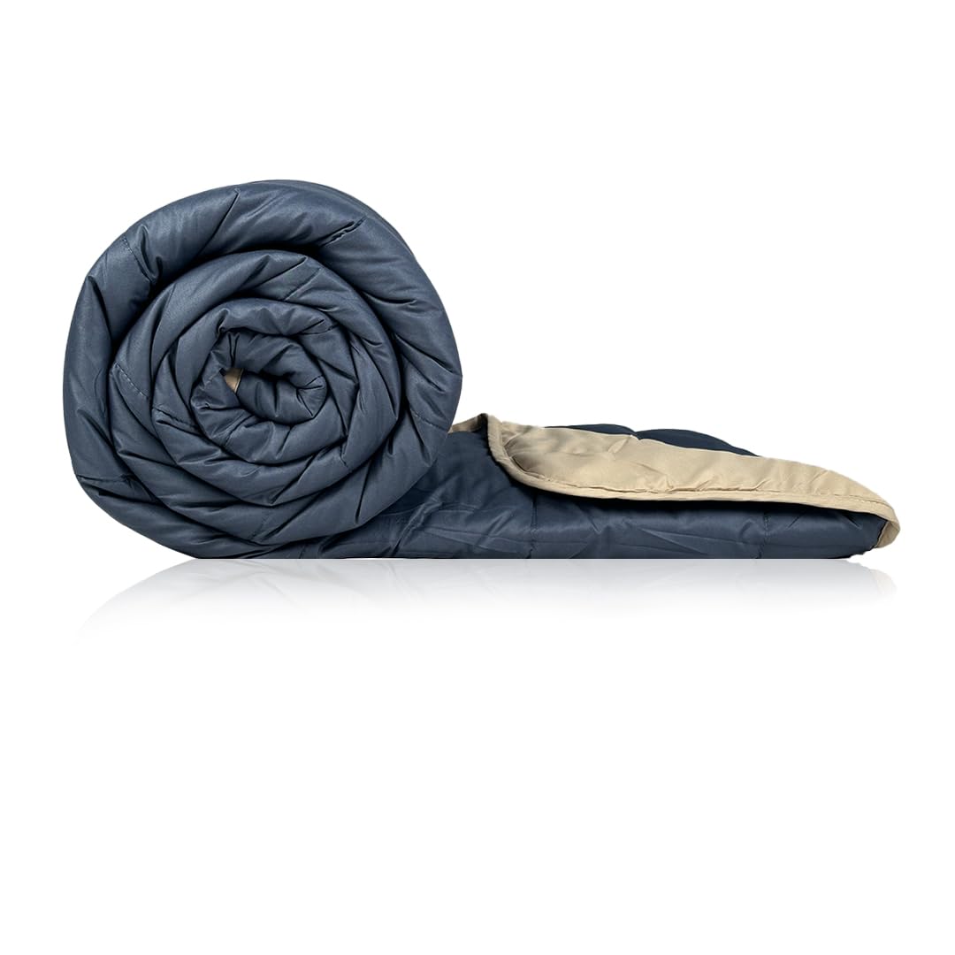 Esthelle and Khaki Reversible Solid Comforter
