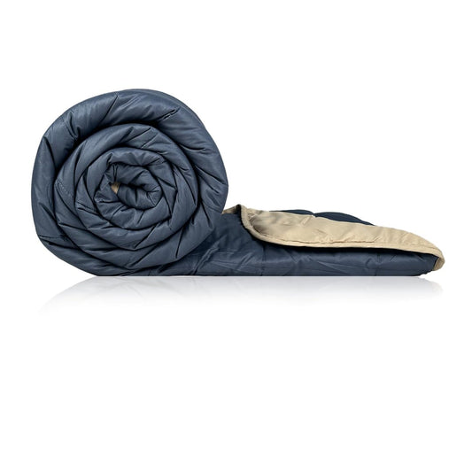 Esthelle and Khaki Reversible Solid Comforter